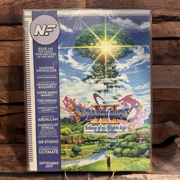 Nintendo Force Magazine Issue #41 Sept 2019 Dragon Quest XI S Link's Awakening - Picture 1 of 1
